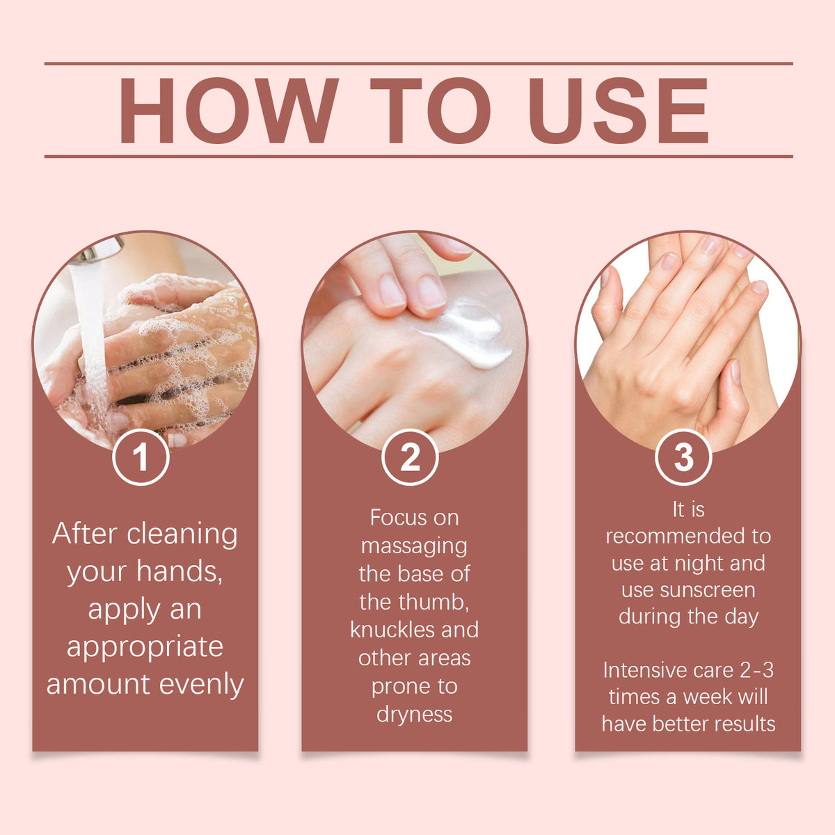 OUHOE Retinol Moisturizing Hand Cream, Shea Butter Moisturizes Fine Lines And Improves Dryness