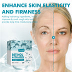 Retinol & Collagen Moisturizer Face Cream,Hydrating Brightening Elastic Firming And Smoothing Fine Lines Anti-Aging Retinol Cream