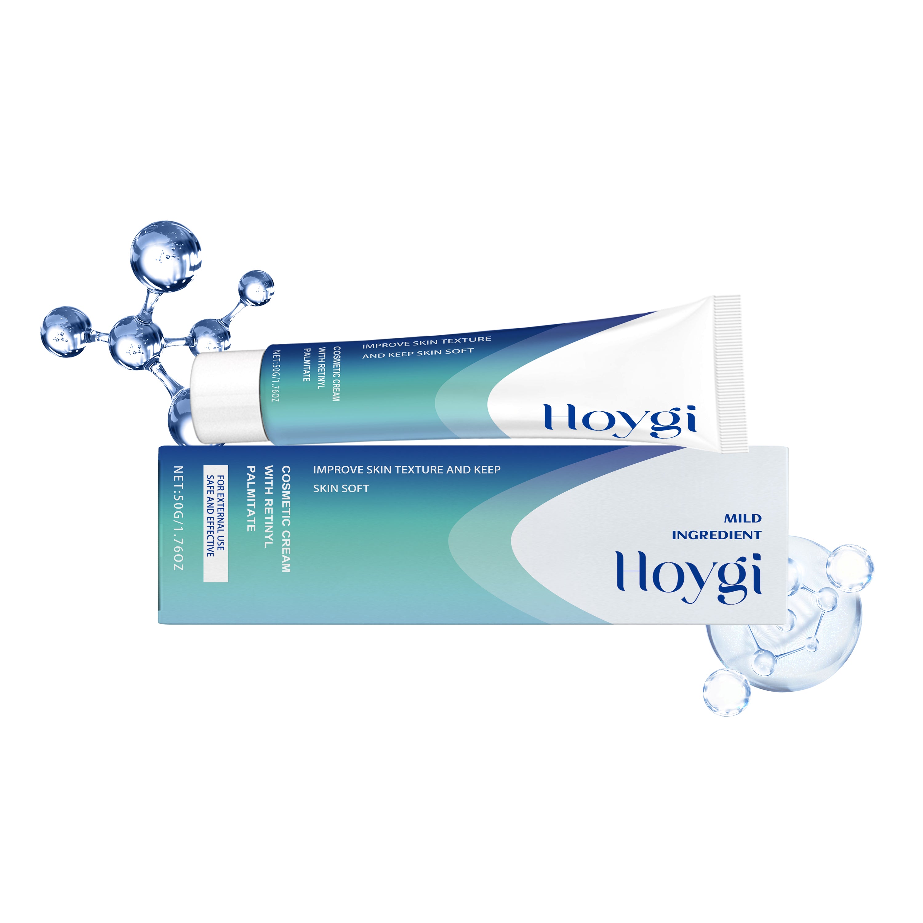 Retinol Cream Hydrates, Moisturizes And Nourishes Facial Skin, Reduces Fine Lines, Improves Skin Quality And Firming Face Cream