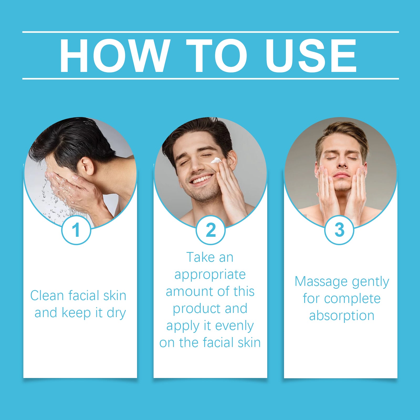 Men's Retinol Cream, Men's Moisturizing And Nourishing Facial Skin Moisturizing And Rejuvenating Skin Care Cream