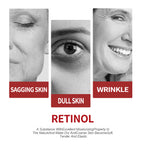 OUHOE Retinol Moisturizing Cream To Reduce Fine Lines, Dark Circles, Moisturize, Tighten Pores And Prevent Aging