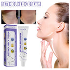 Retinol Neck Cream, Reduces Neck Lines, Moisturizes And Tightens Neck Skin Neck Massage Cream